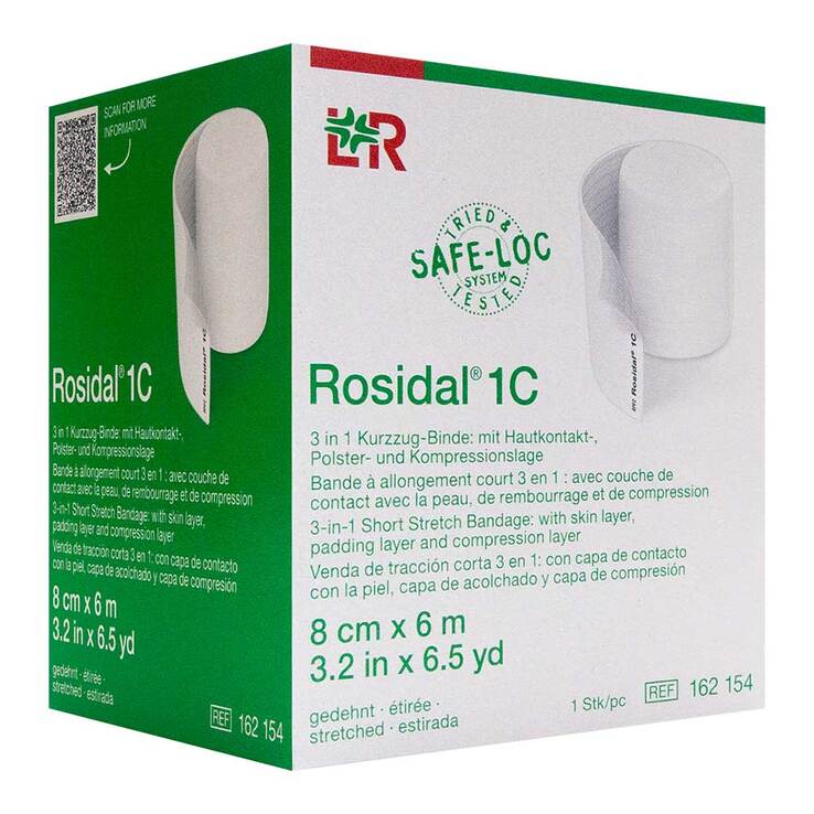 Rosidal 1C Binden 8cm x 6m, 1 St