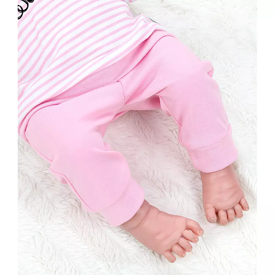 TupTam Baby Mädchen Langarmshirt Babyhose Outfit 2teilig rosa