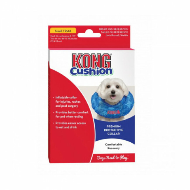Collerette gonflable réglable Cushion KONG