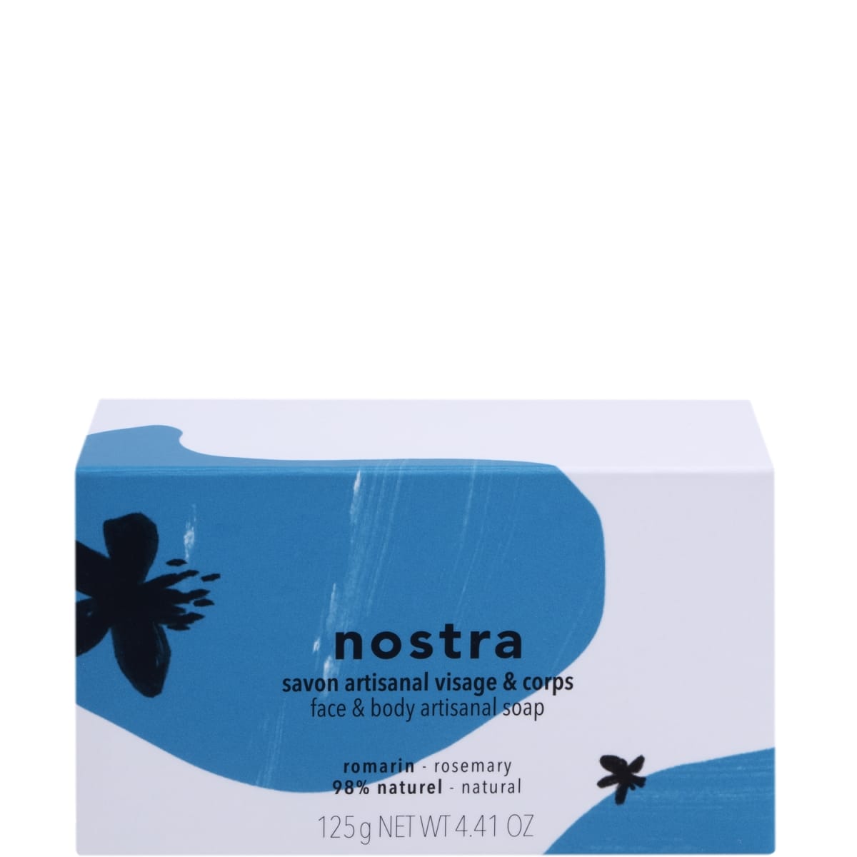 nostra Romarin Savon Artisanal Parfumé Visage &  Corps - 98% d'ingrédients d'origine Naturelle