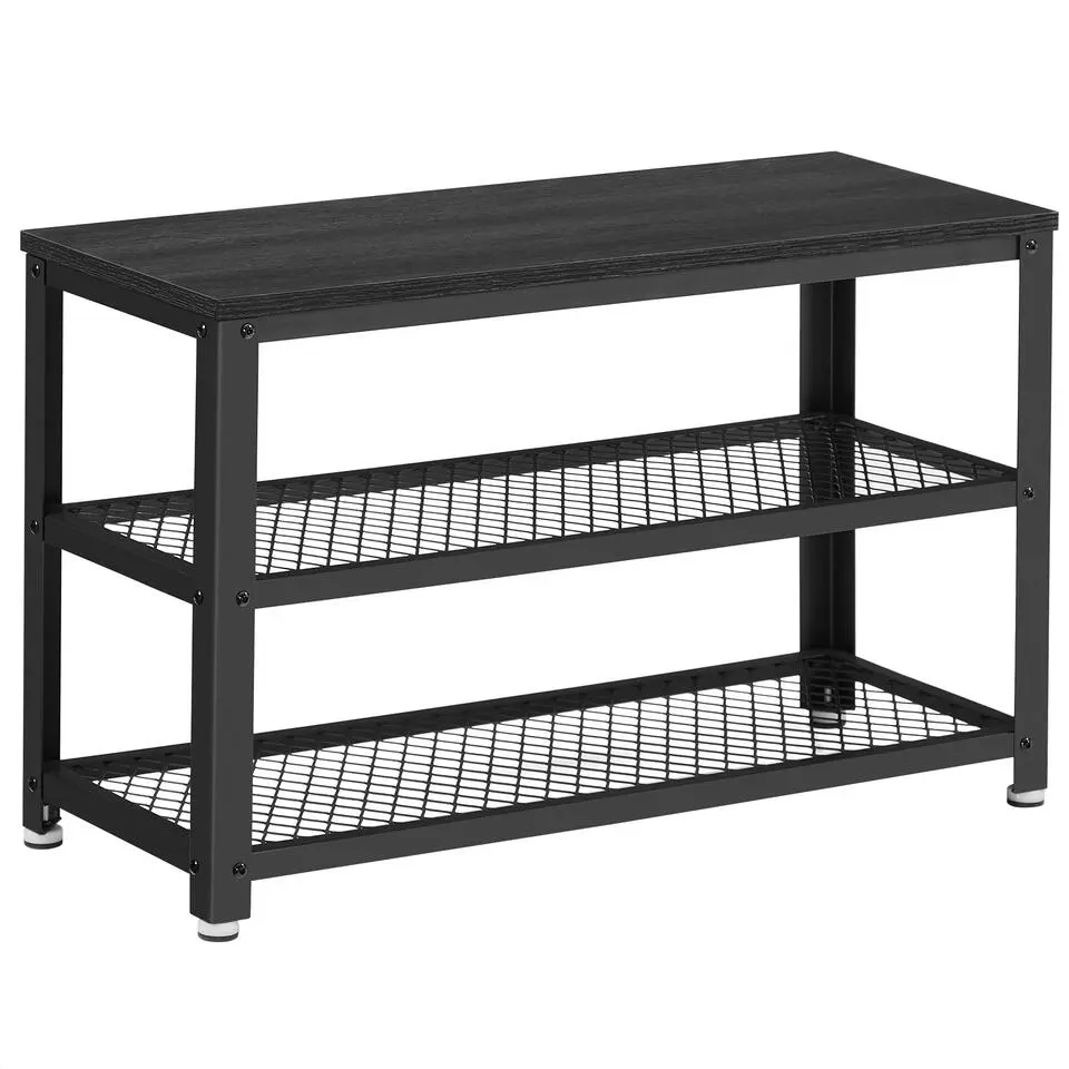 Schoenenrek met Industriële Look - Rek voor Schoenen 73x30x45cm