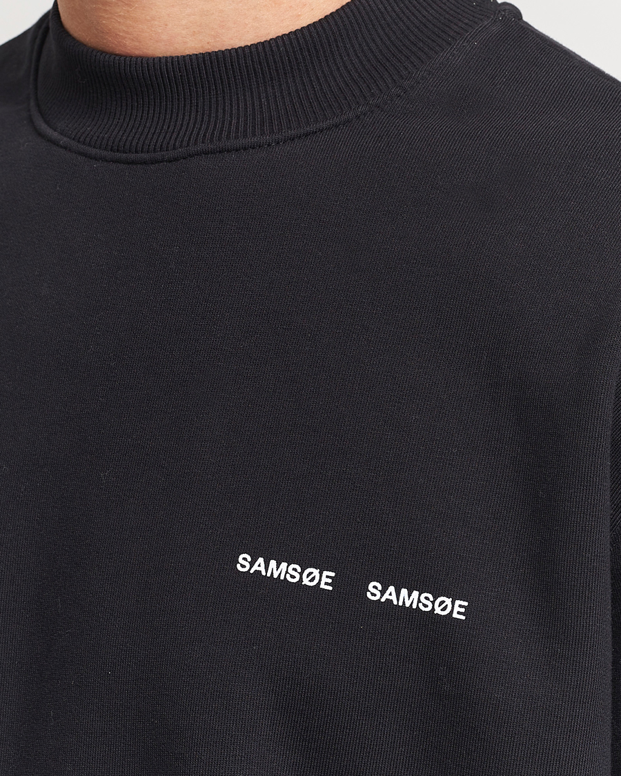 Samsøe Samsøe Norsbro Crew Neck Sweatshirt Black