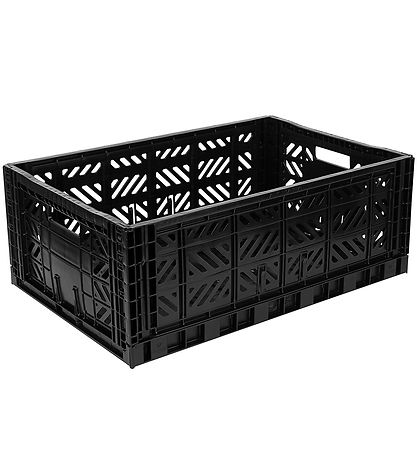 Aykasa Klappbox - 60x40x22 cm - Maxi - Schwarz