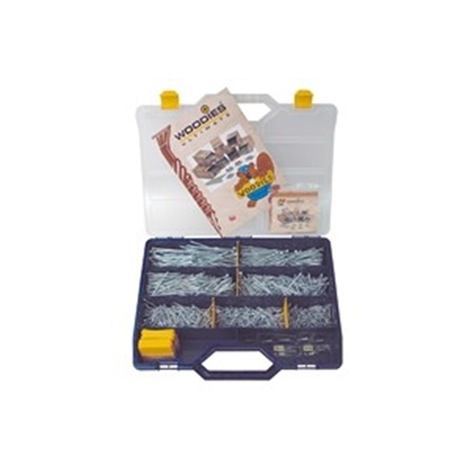 WOODIES® Ultimate Assortimentskoffer Schroeven Torx Verzinkt Deeldraad - 61999005
