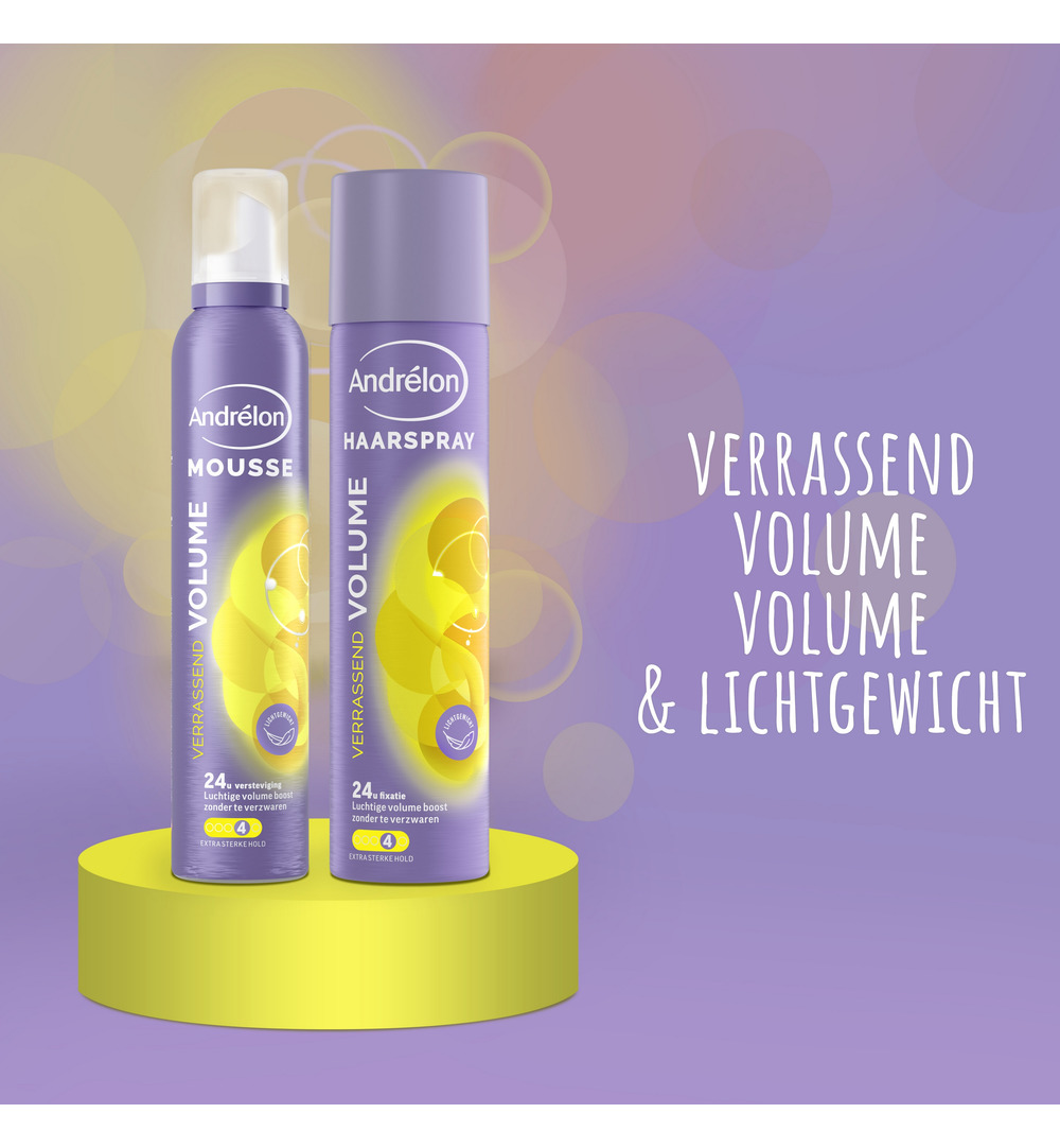 Andrelon Mousse Verrassend Volume (200 ml)