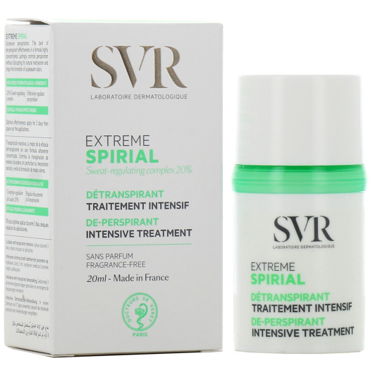 Spirial anti-transpirant traitement intensif SVR