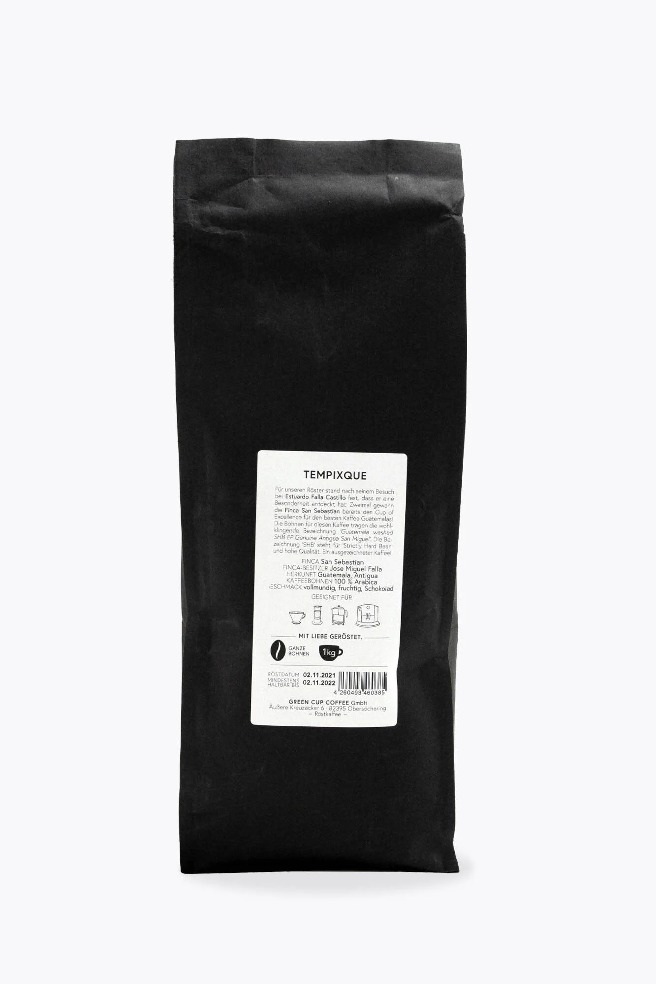Green Cup Coffee Tempixque 1kg