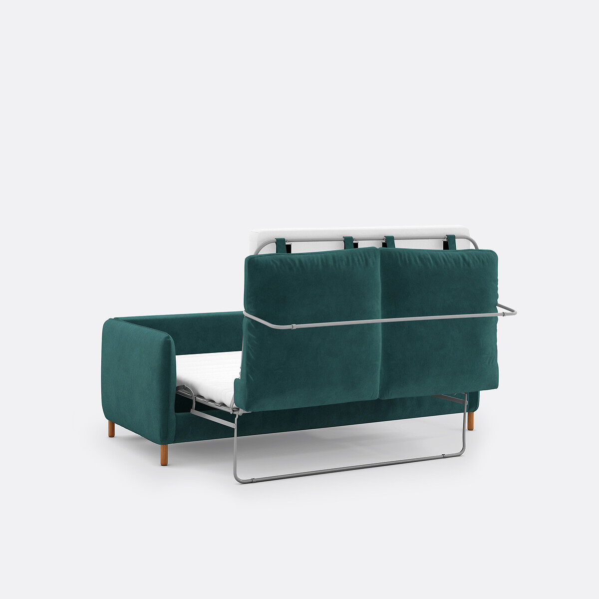 LA REDOUTE INTERIEURS<br>Sofá conversível em veludo, 2 lugares, Loméo