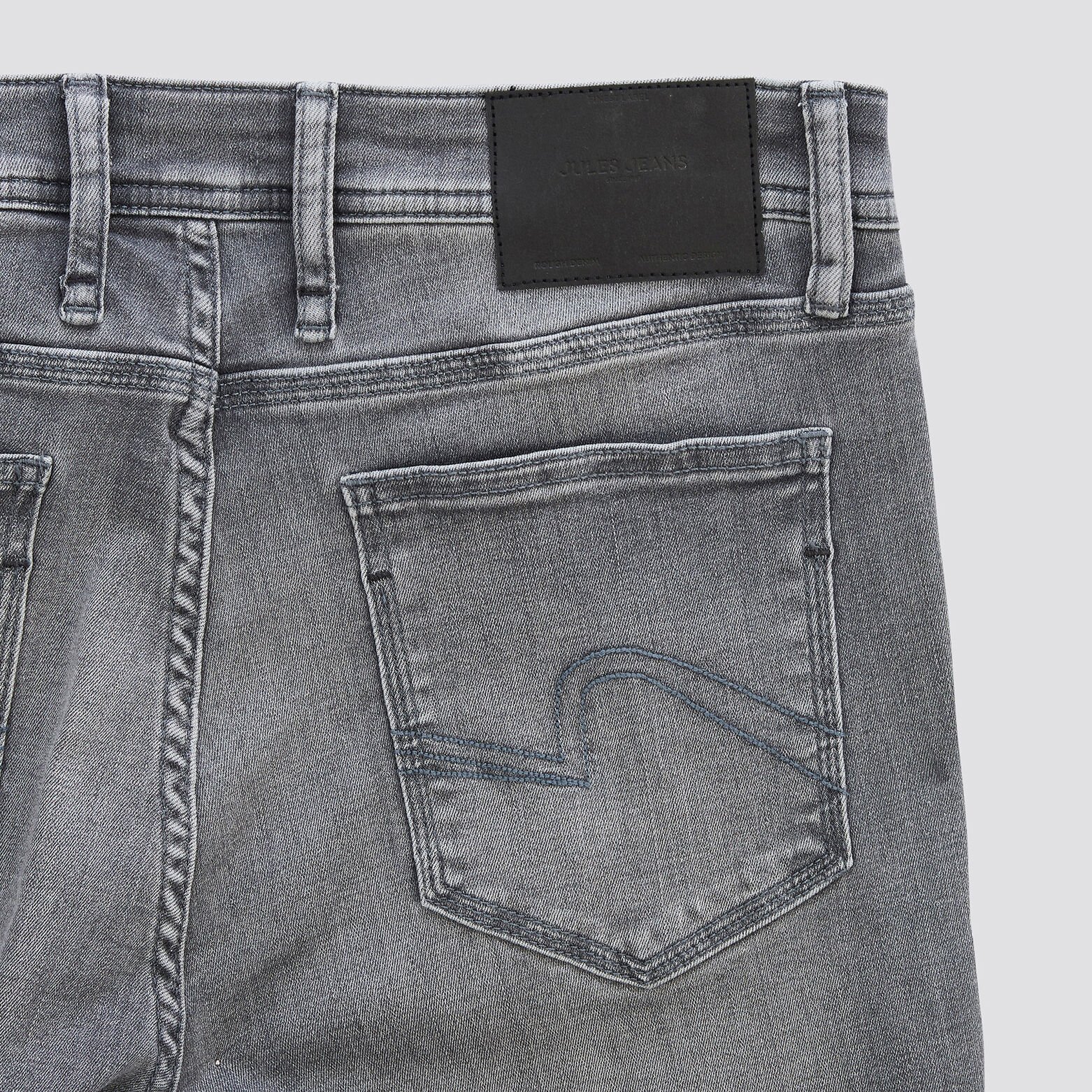 Jean skinny 3 longueurs en polyester recyclé Bleu