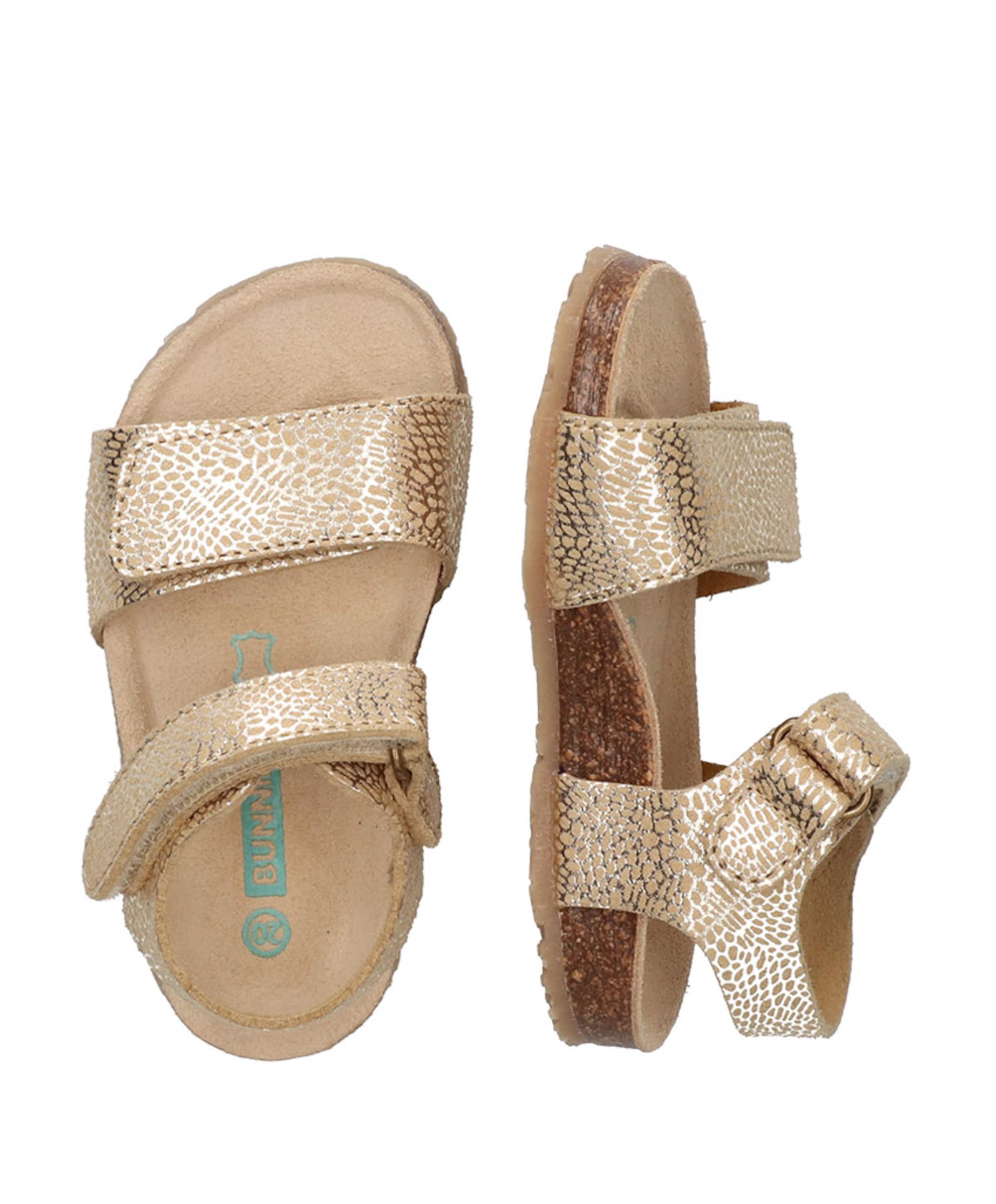 Bunnies Bimi Beach meisjes sandalen beige