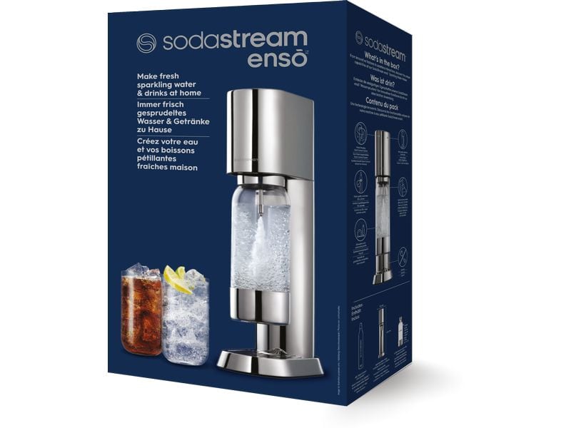 Sodastream Wassersprudler Enso mit Quickconnect und Flasche Sodastream -Set