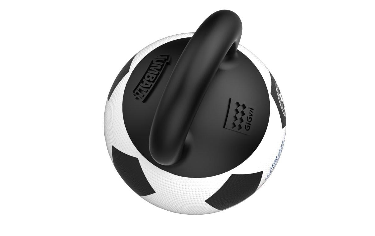 GiGwi Tier-Beschäftigungsspielzeug »Jumpball, Fussball« Gummi | Kunststoff