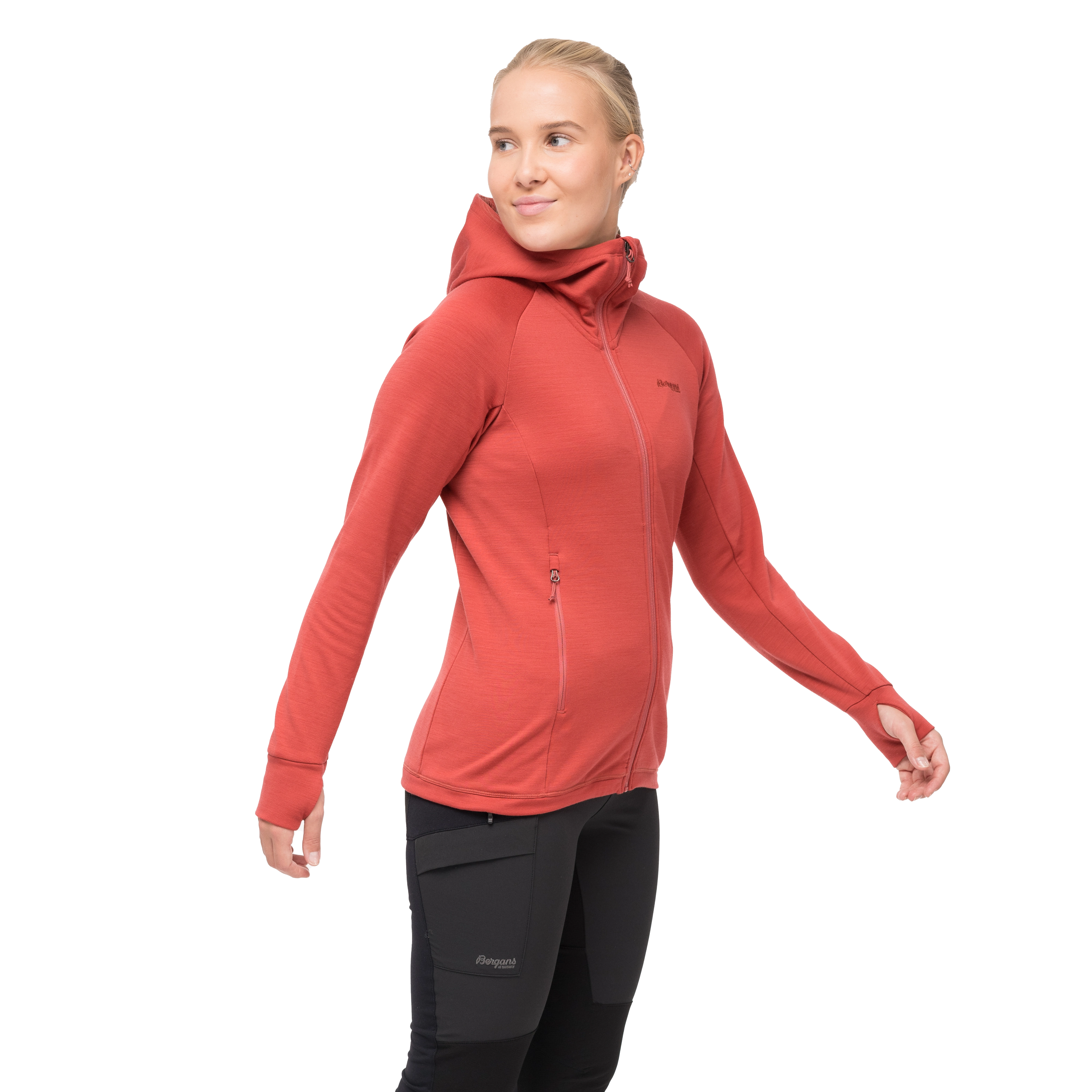 Ulstein Wool Hood W Jacket Rusty Dust