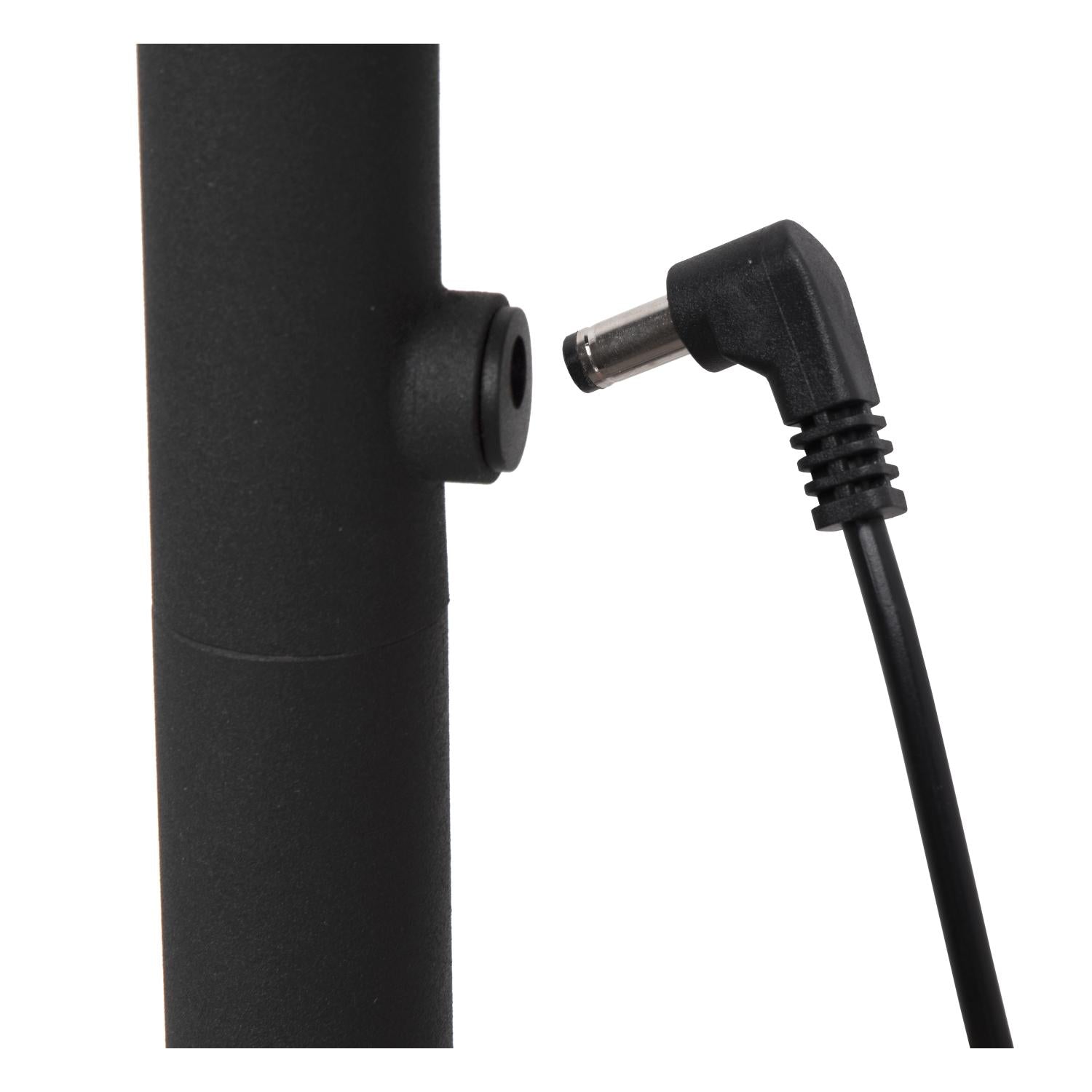 Gilly vloerlamp LED oplaadbaar zwart