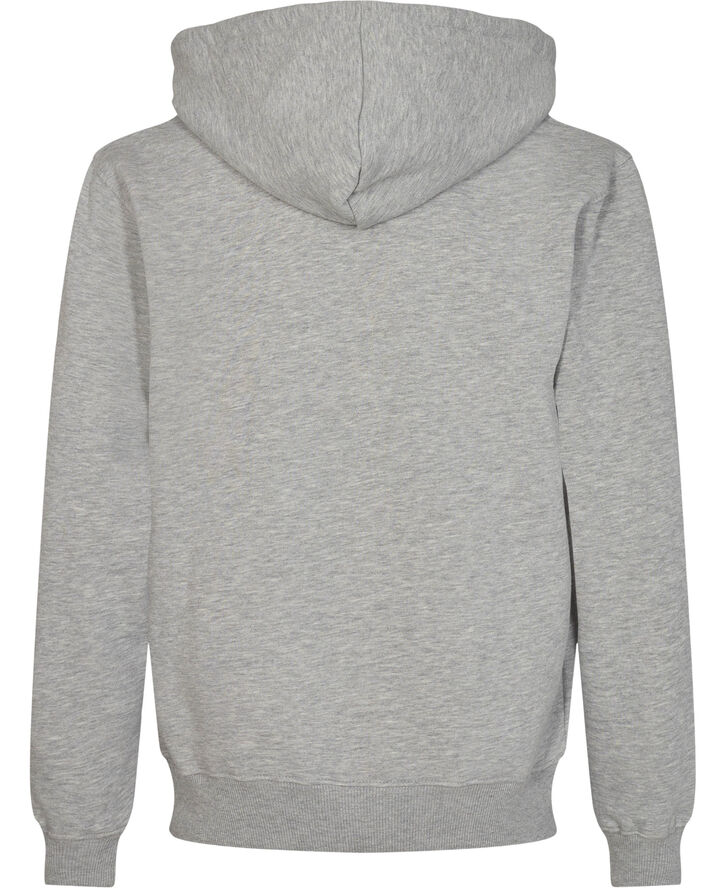 Mads Nørgaard - Copenhagen Standard Hoodie Logo Sweat Grå melange