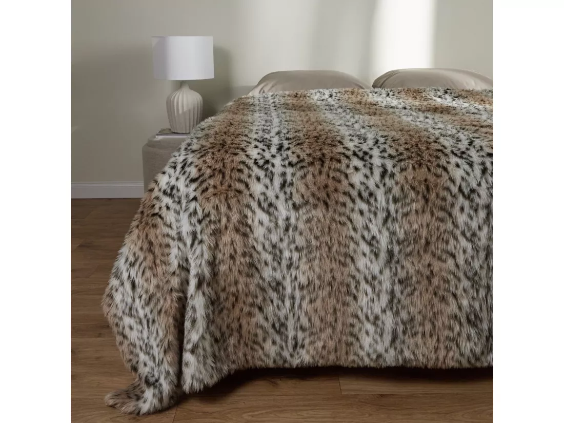 Jeté de Lit Felinzia Beige Moyen Polyester 180x220