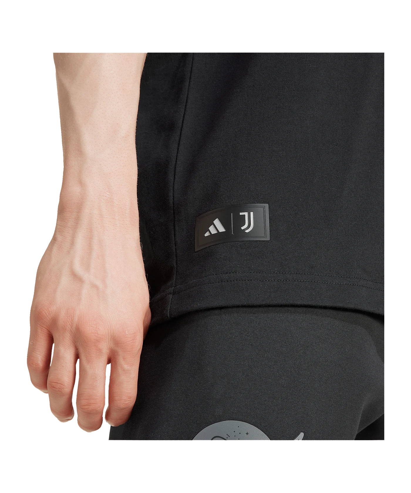 adidas Juventus Turin NASA T-Shirt Schwarz