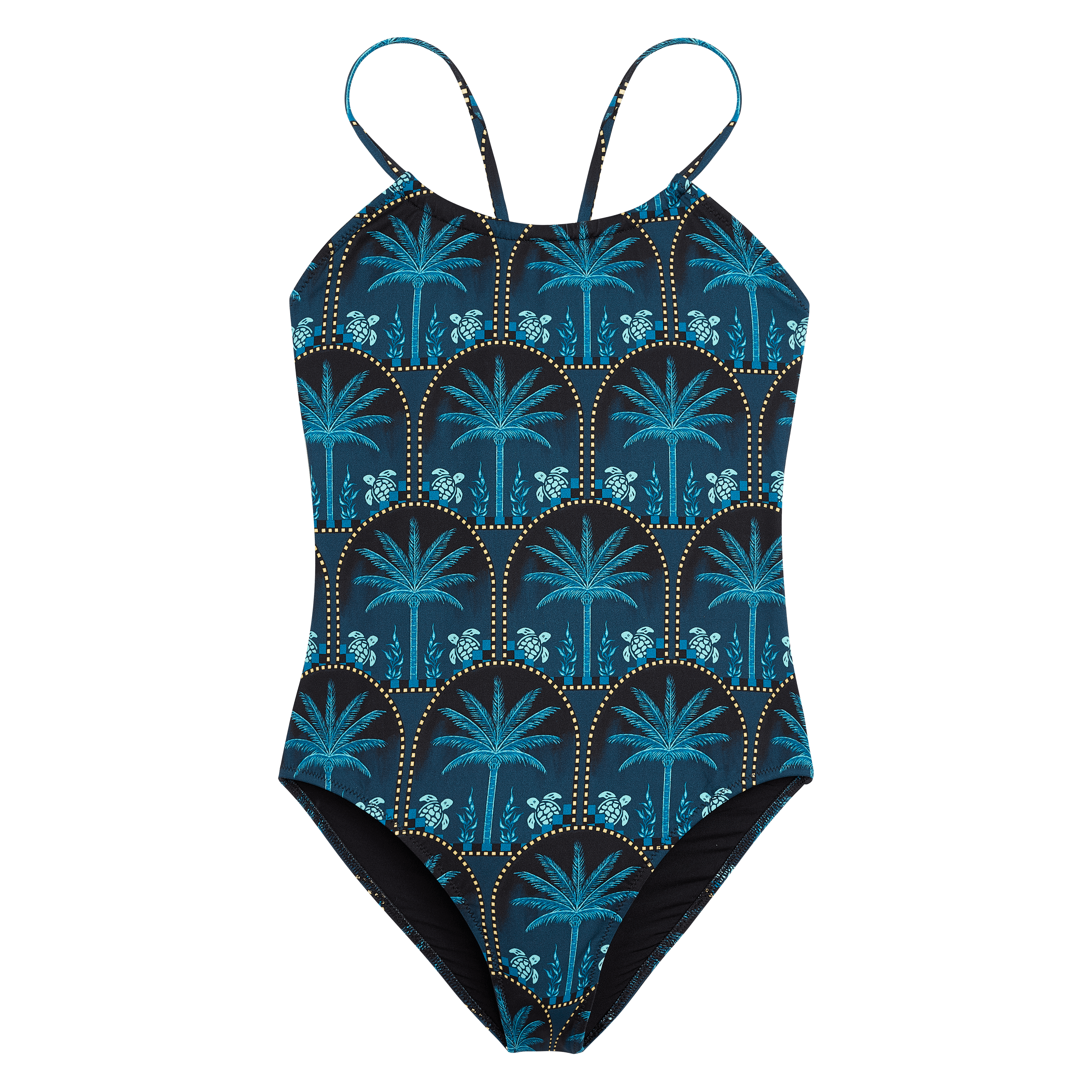 Maillot de bain une pièce Fille Vilebrequin x Abu Dhabi | Site Vilebrequin | GAZZF703