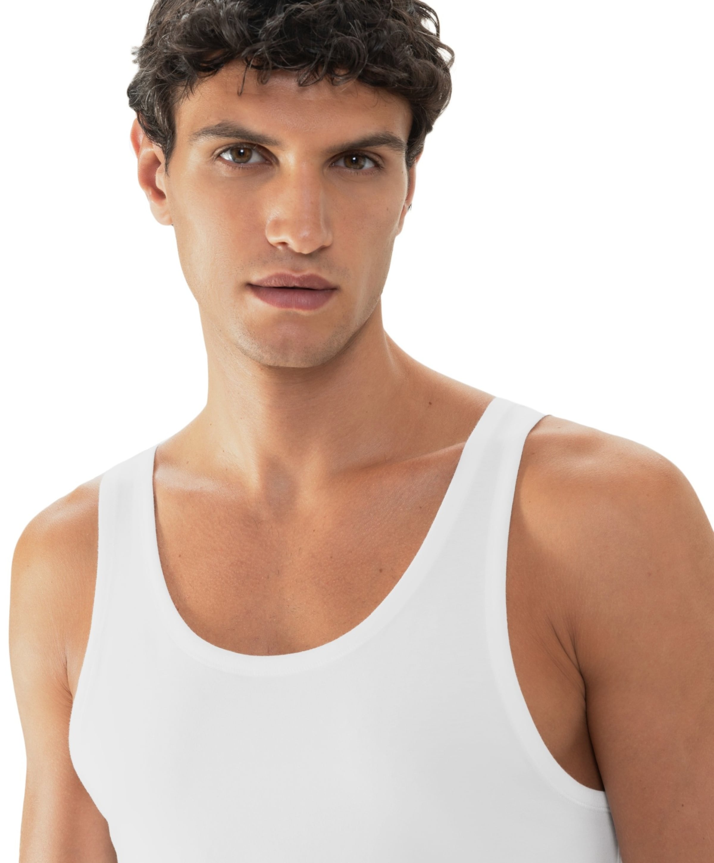 Mey Heren singlet wit