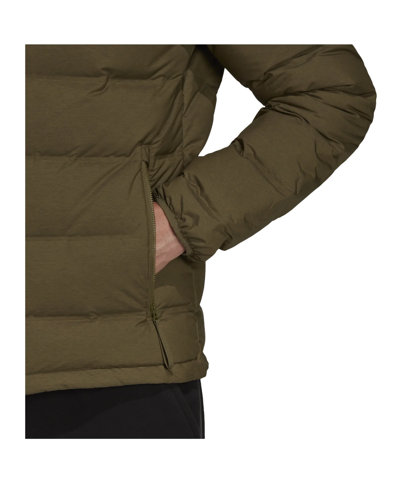 adidas Helionic MEL Jacke Grün
