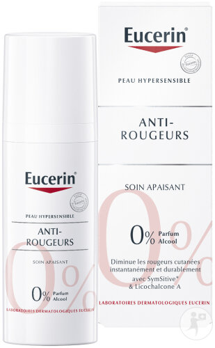 Eucerin AntiRougeurs Soin Apaisant Peau Sujette Aux Rougeurs 50ml