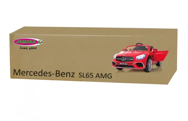 Jamara Mercedes SL65, 3 År, 4 hjul, Rød, Batterier påkrævet