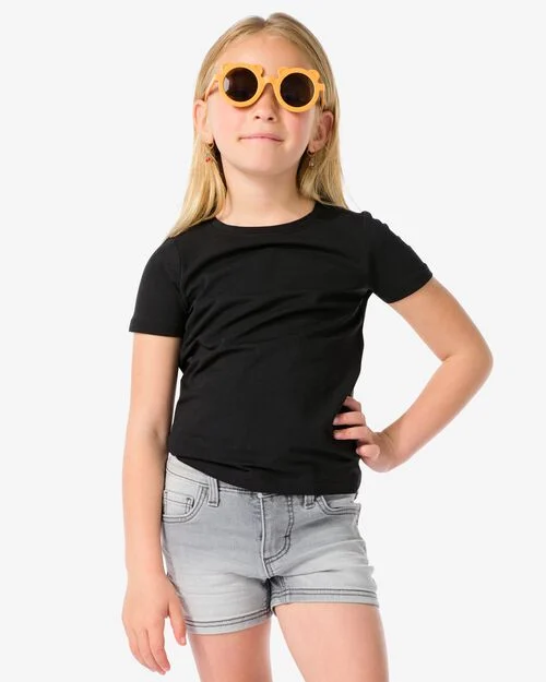 2 t-shirts enfant coton biologique noir