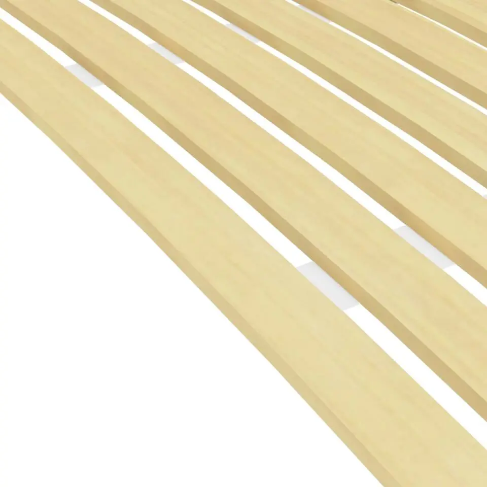 vidaXL - Lattenbodem met 17 latten - Bruin - Hout - 80 x 200 cm