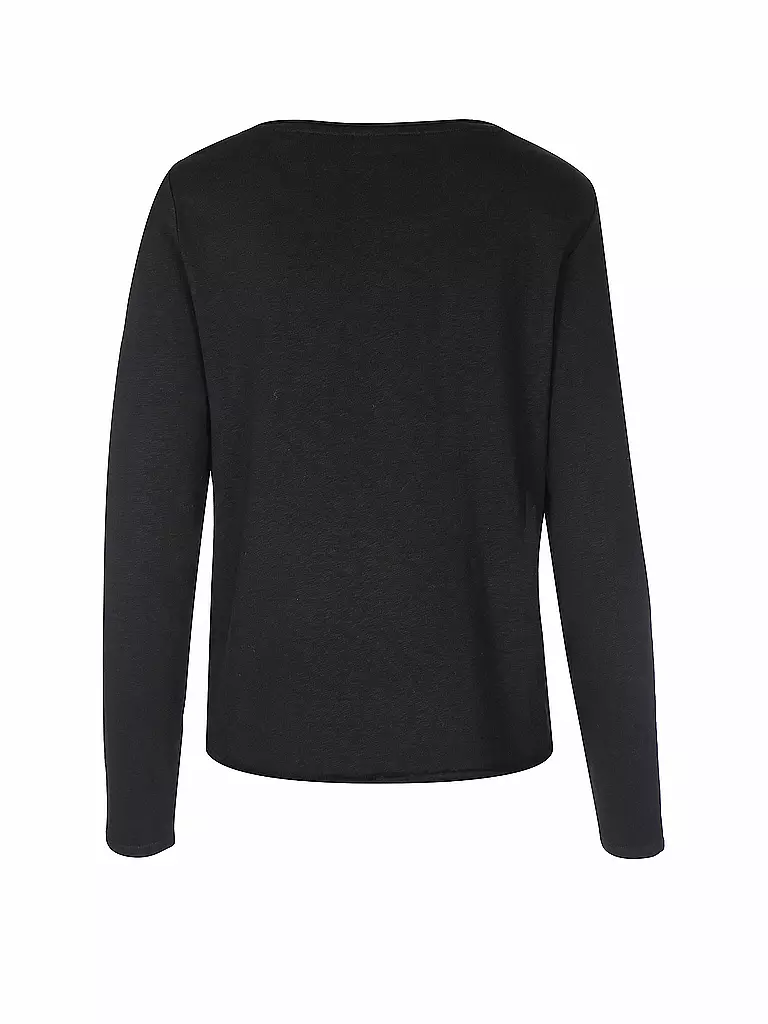 MARC O' POLO DENIM Langarmshirt  schwarz