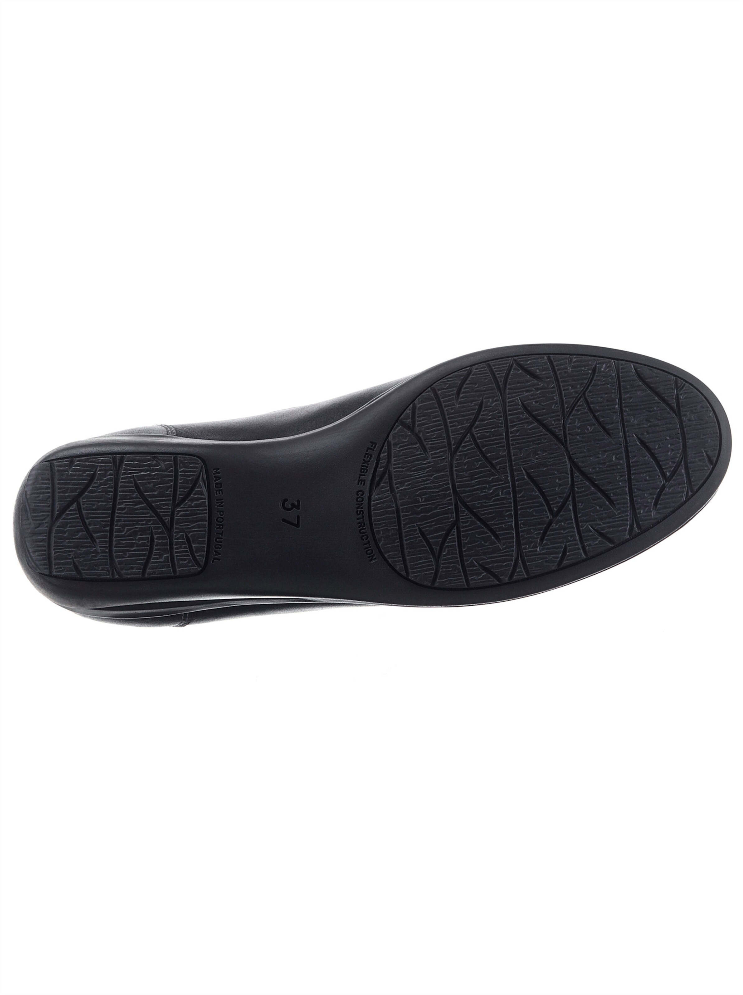 airsoft comfort+ Mokassin in schwarz