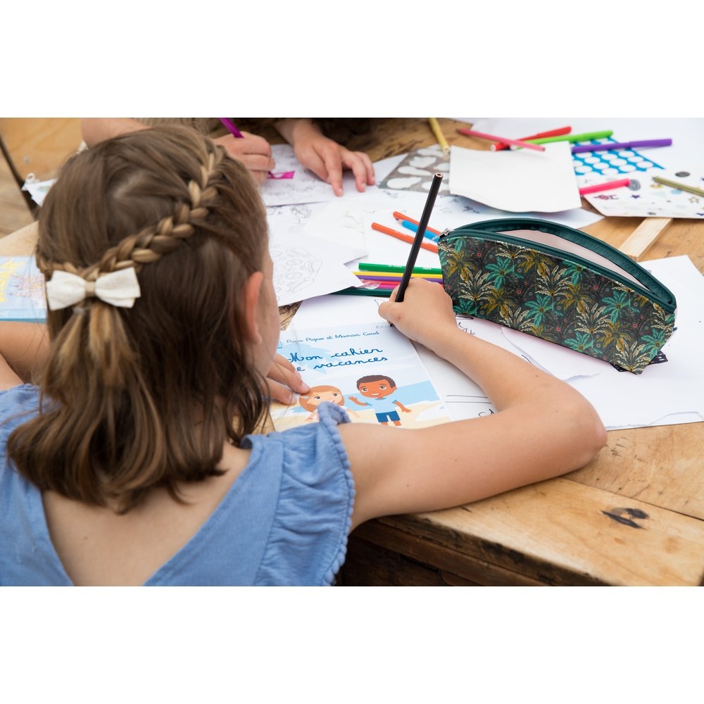 Trousse Scolaire Palmia Emeraude