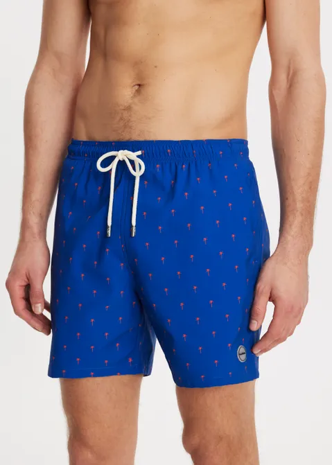 Zwembroek mini palm blauw (BLW.K)