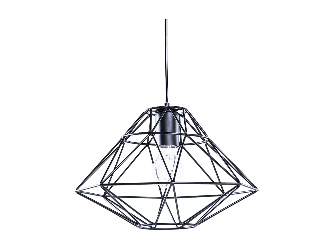 Lampe suspension GUAM Métal Noir