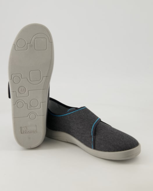 Fischer 201631-601 Hausschuhe in Grau