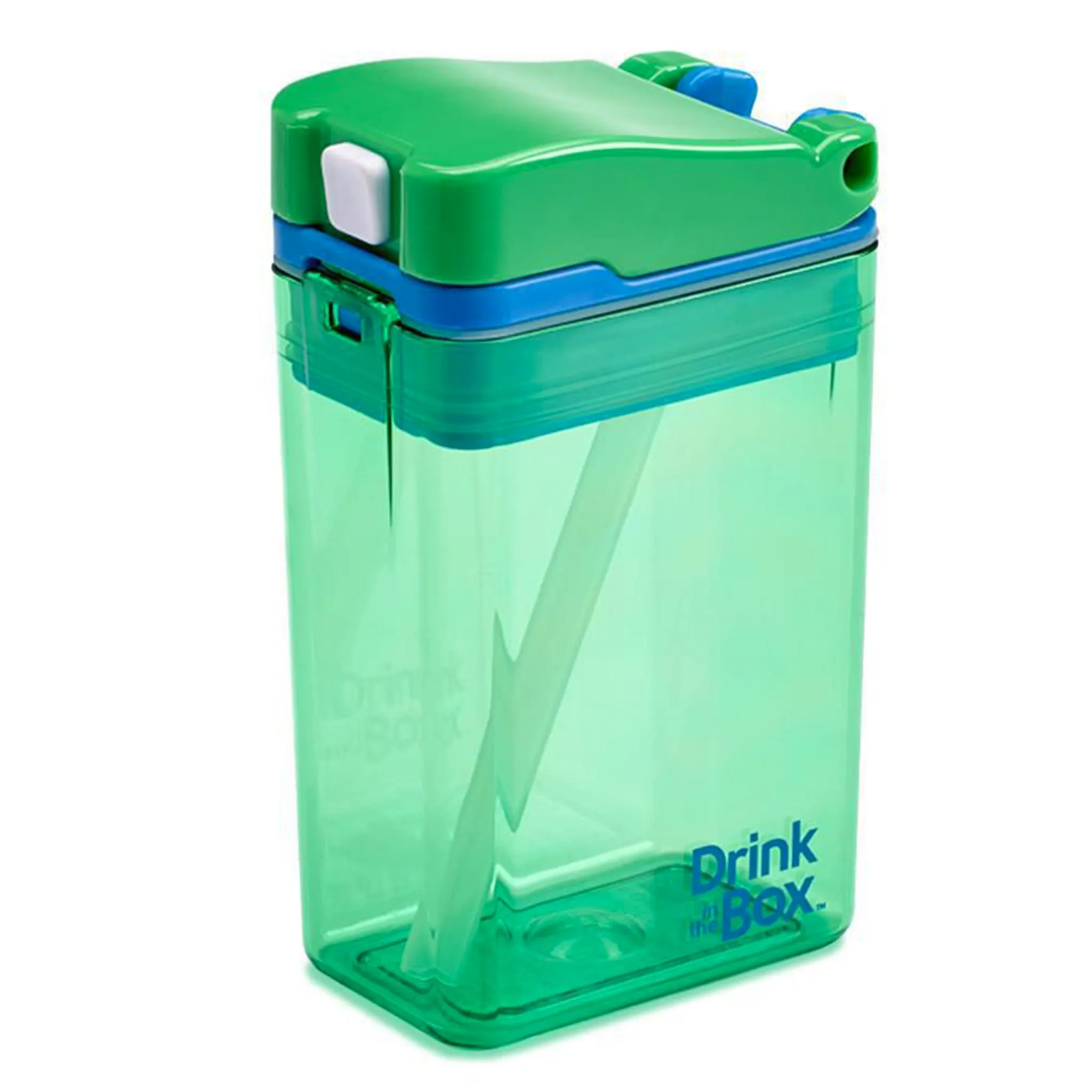 Drink in the Box Contenant avec Paille 8oz- Vert