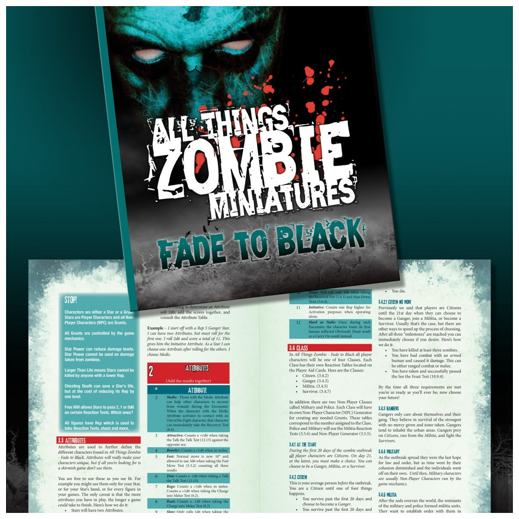 All Things Zombie Fade to Black