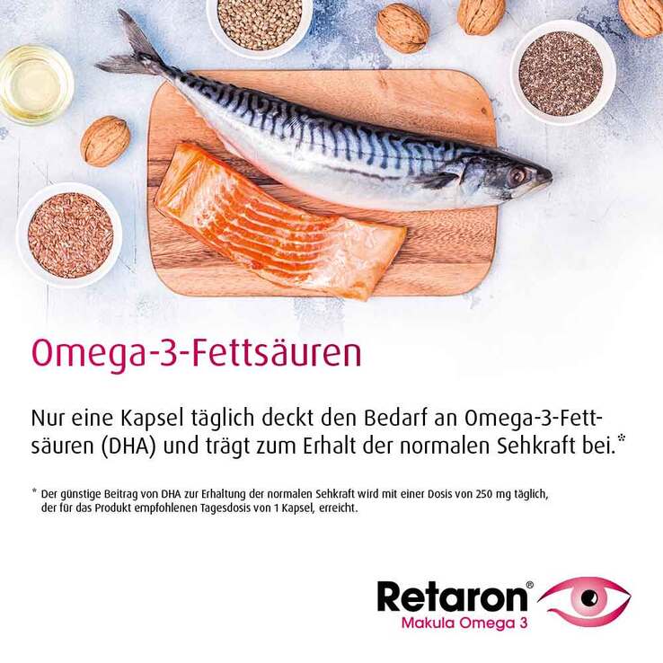 Retaron Makula Omega-3 Kapseln, 30 St