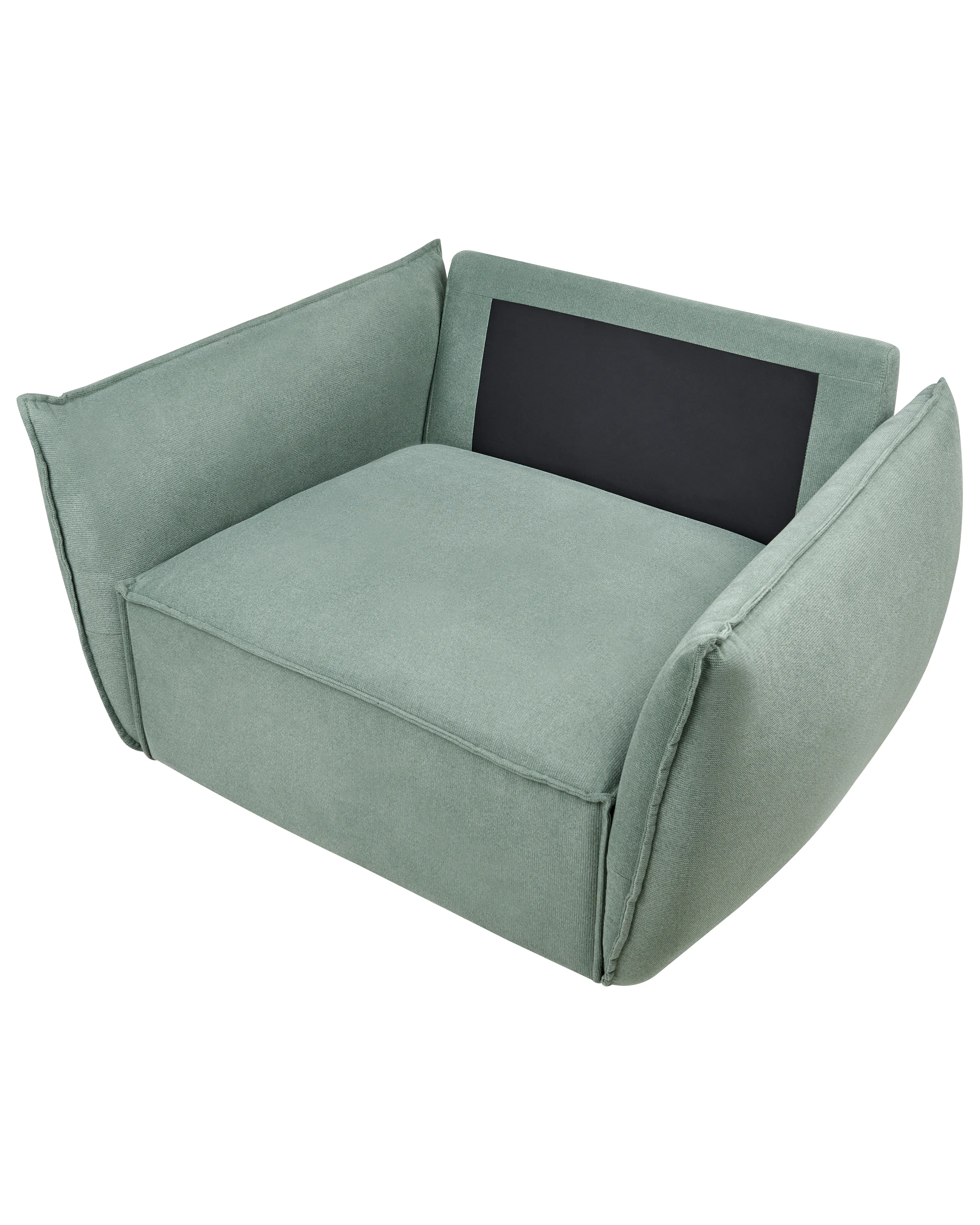Fauteuil KUNES Stof Lichtgroen
