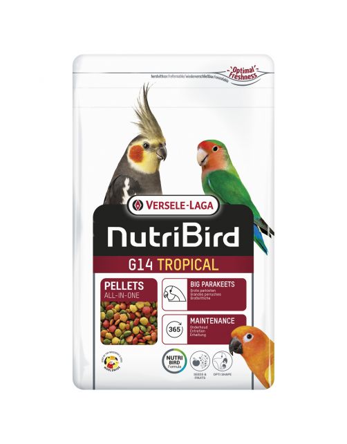 Versele-Laga Nutribird G14 Tropical Grote Parkiet - Vogelvoer