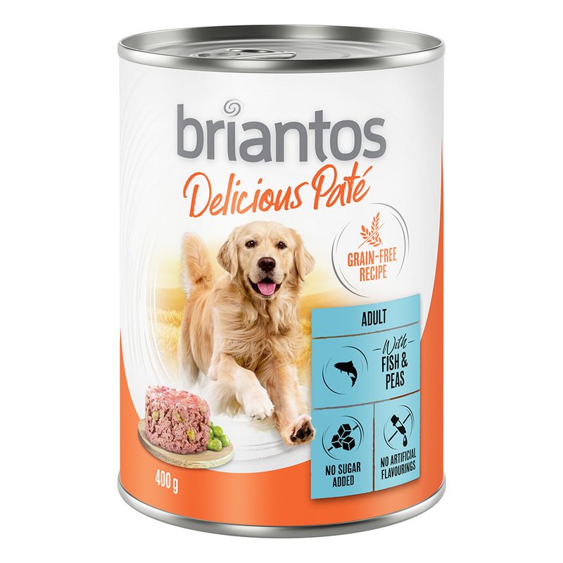 Lot Briantos Delicious Paté 24 x 400 g ✓ pas cher