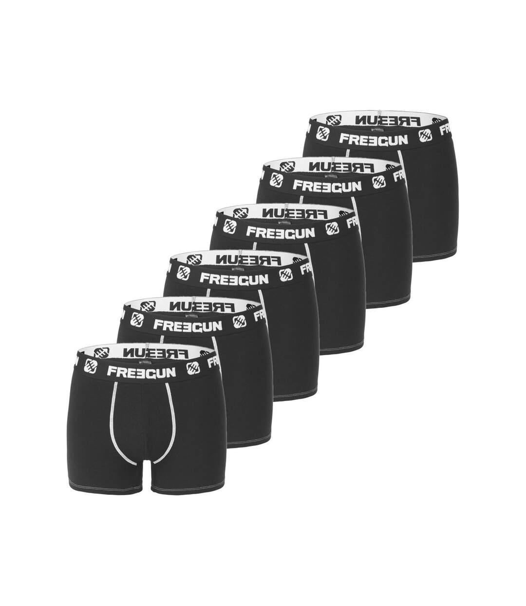 Boxer Homme Confortable, Calecon Homme, Liberté de Mouvement, Maille Aérée (Lot de 6)