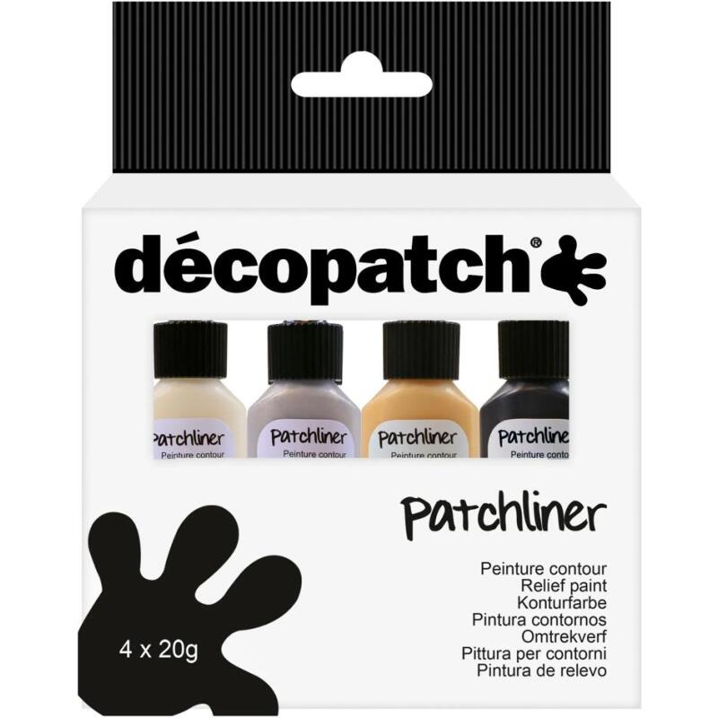 Lot de 4 Patchliners - Basique - Assortiment