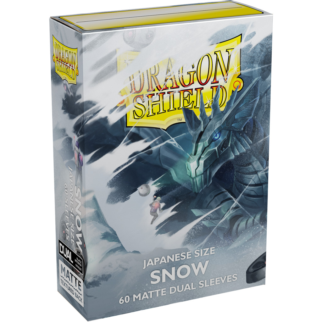 Dragon Shield - 60 Japanese Sleeves Matte - Snow Nirin