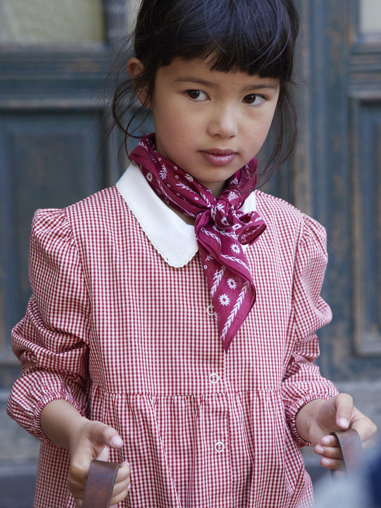 Tablier Fille vichy