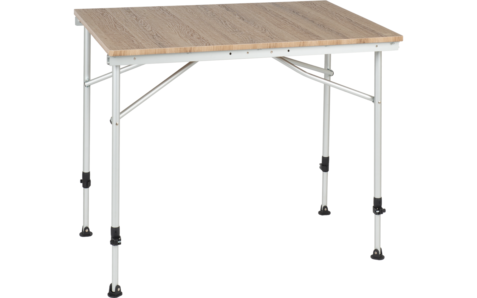Travellife Sorrento ausziehbarer Tisch braun 80/110/140cm