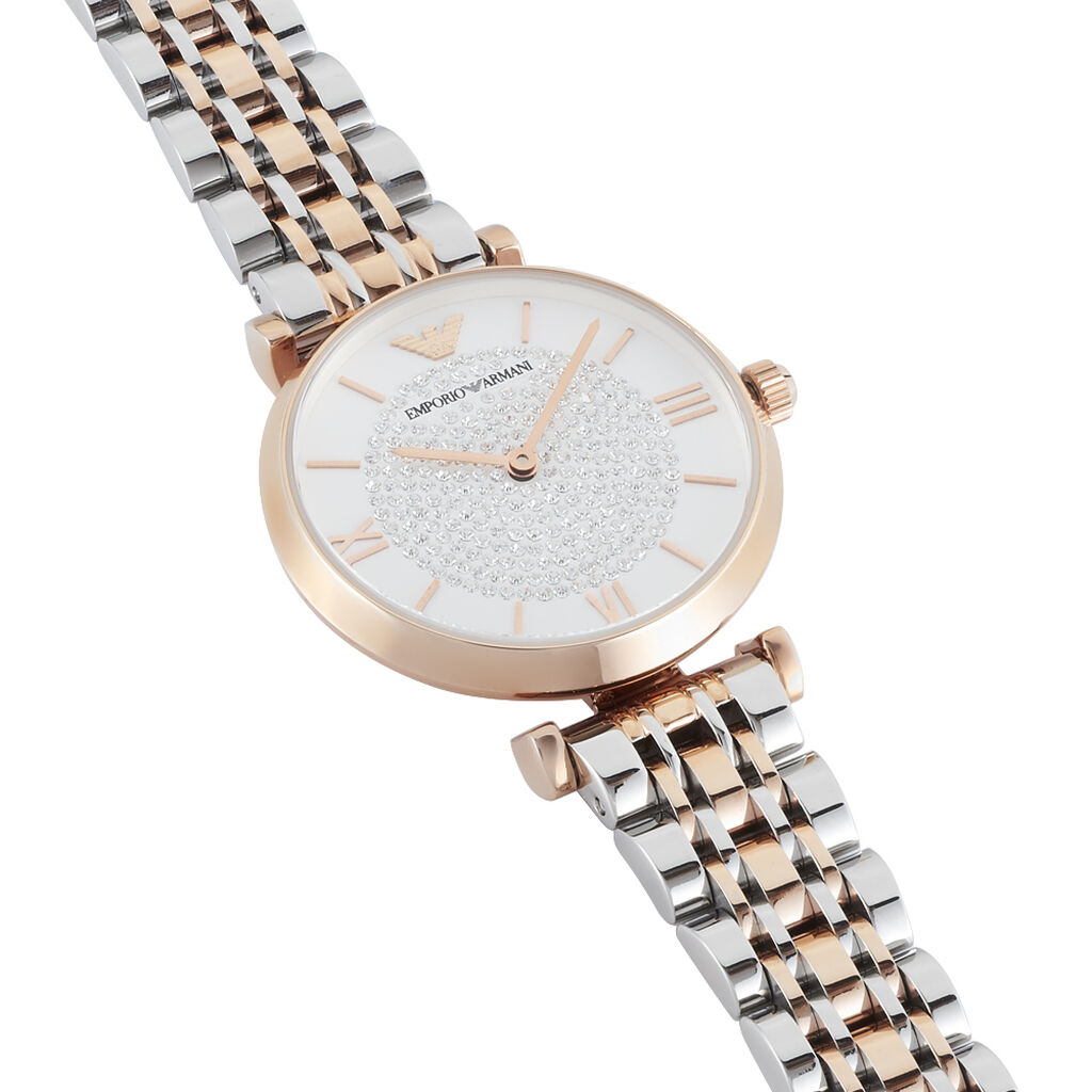 Montre Emporio Armani Blanc