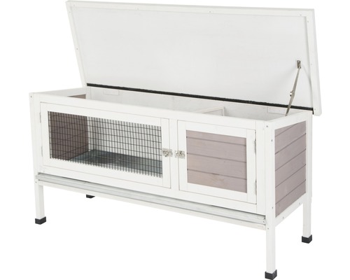 Knaagdierkooi Freddy 116 x 45 x 62 cm wit