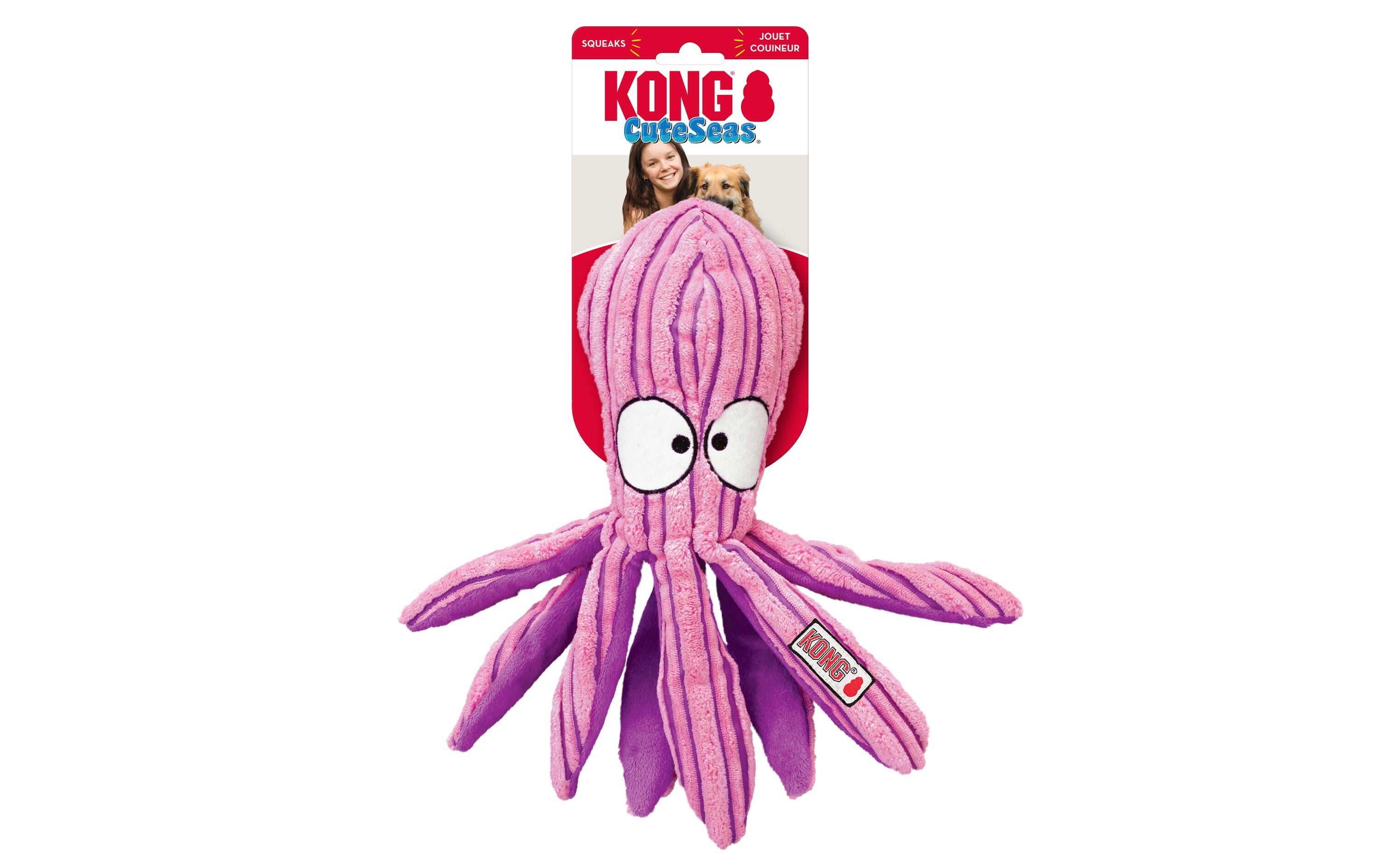 CuteSeas Tintenfisch, 35 cm, rosaHunde-Spielzeug für Ihren vierbeinigen Freund