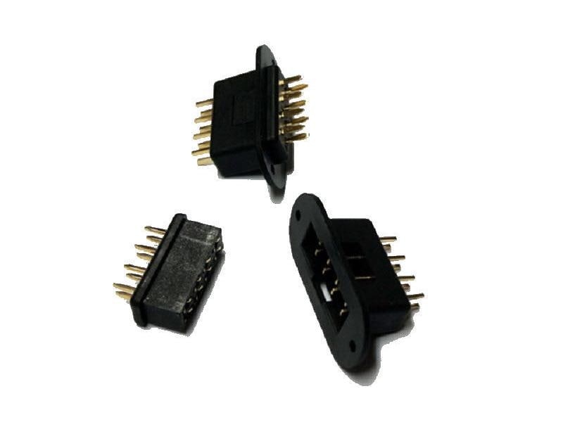 Emcotec Servosteckverbinder 8-polig ohne Platinen Stecker & Buchse