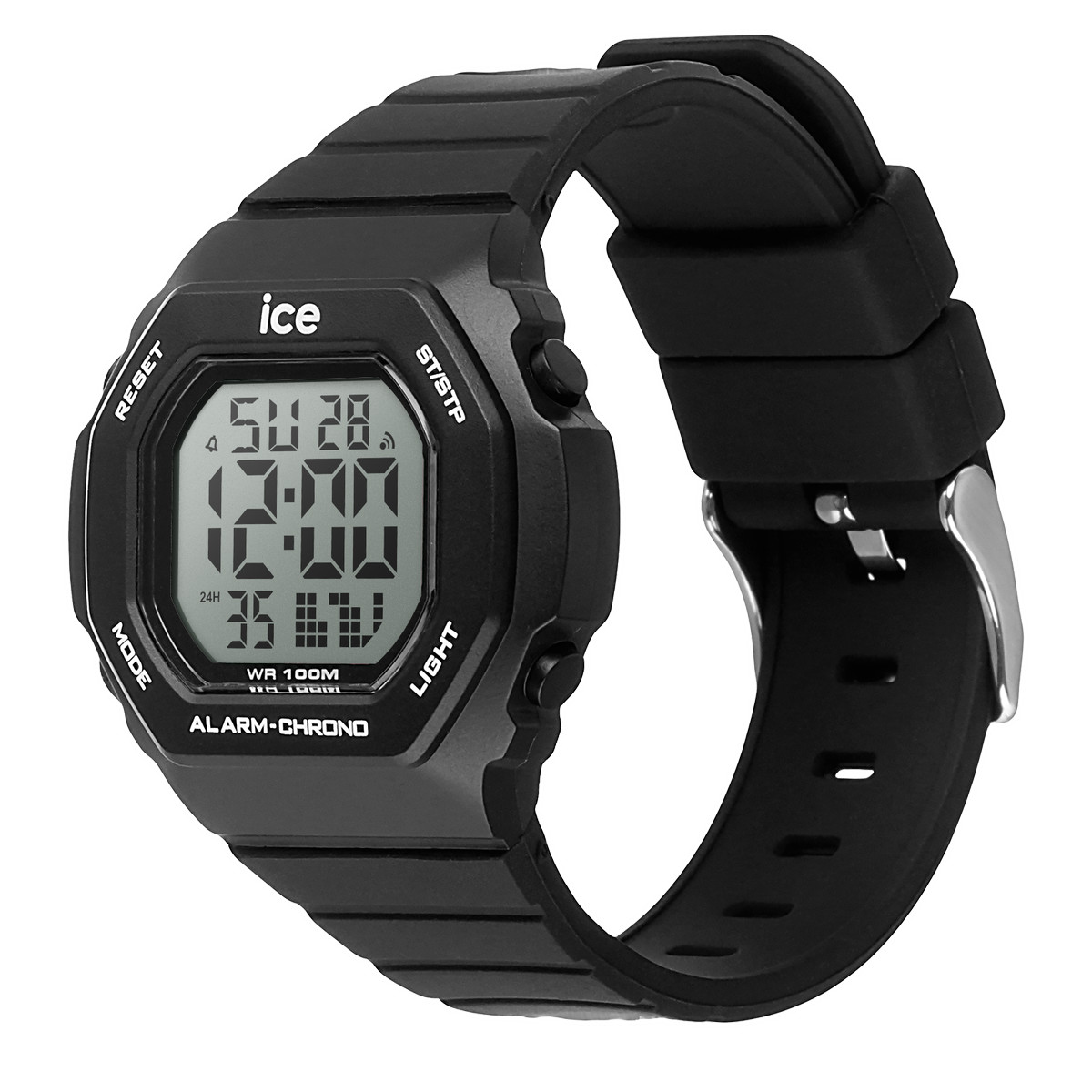 Montre ICE WATCH ice digit ultra femme bracelet silicone noir